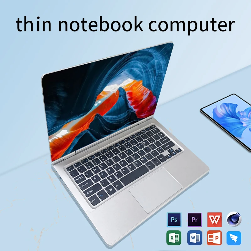 Tablet Pc Two-in-one Laptop 6G DDR4 11.6 Inch Intel Laptop Ram 6G ROM 128 256 512GB SSD Windows 10 Pro Cheap Student Computer 4
