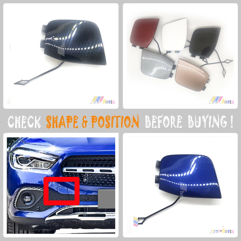 2478859403 для 20-23 Mercedes GLA W247 X247 GLA200 GLA250 GLA35 GLA45 передний буксировочный крючок крышка бампера 2478859403 для 20-23 Mercedes GLA W247 X247 GLA200 GLA250 GLA35 GLA45 передний буксировочный крючок крышка бампера