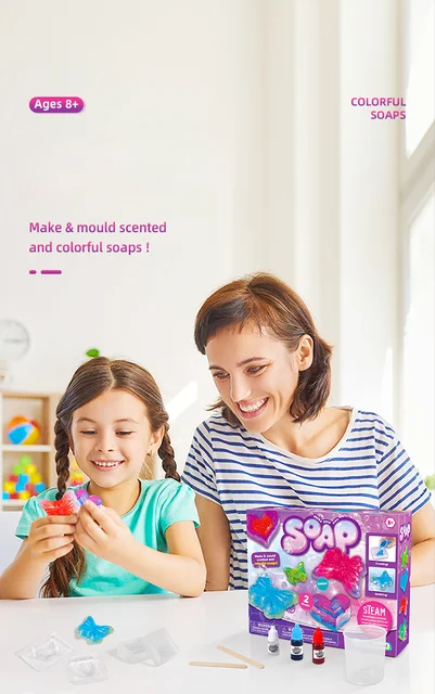 FunKidz 子供用ソープキット 子供向け すべての年齢のDIYクラフト