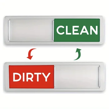 Magnetic Clean/Dirty Dishwasher Indicator Sign 1