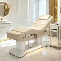 Professional 4 Motor Adjustable Beauty Couch Multifunctional Bed for Salon Tattoo Skincare Eyelash Spa 6
