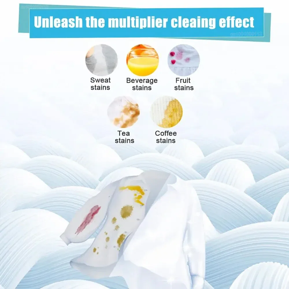 Laundry Tablets Cleaning Clothing Laundry Soap Concentrated Washing Powder Detergent for Washing Machines 30-1200Pcs laundry tablets