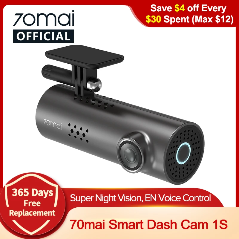 70mai Car DVR 1S APP & English Voice Control 70mai 1S 1080P HD Night Vision 70mai 1S Dash Camera Recorder WiFi 70mai Dash Cam|DVR/Dash Camera| - AliExpress