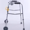 Children's Aluminum Walker Lower Limb Rehabilitation Walker with Wheels Adjustable Training Standing Frame Easy Folding Walker 3