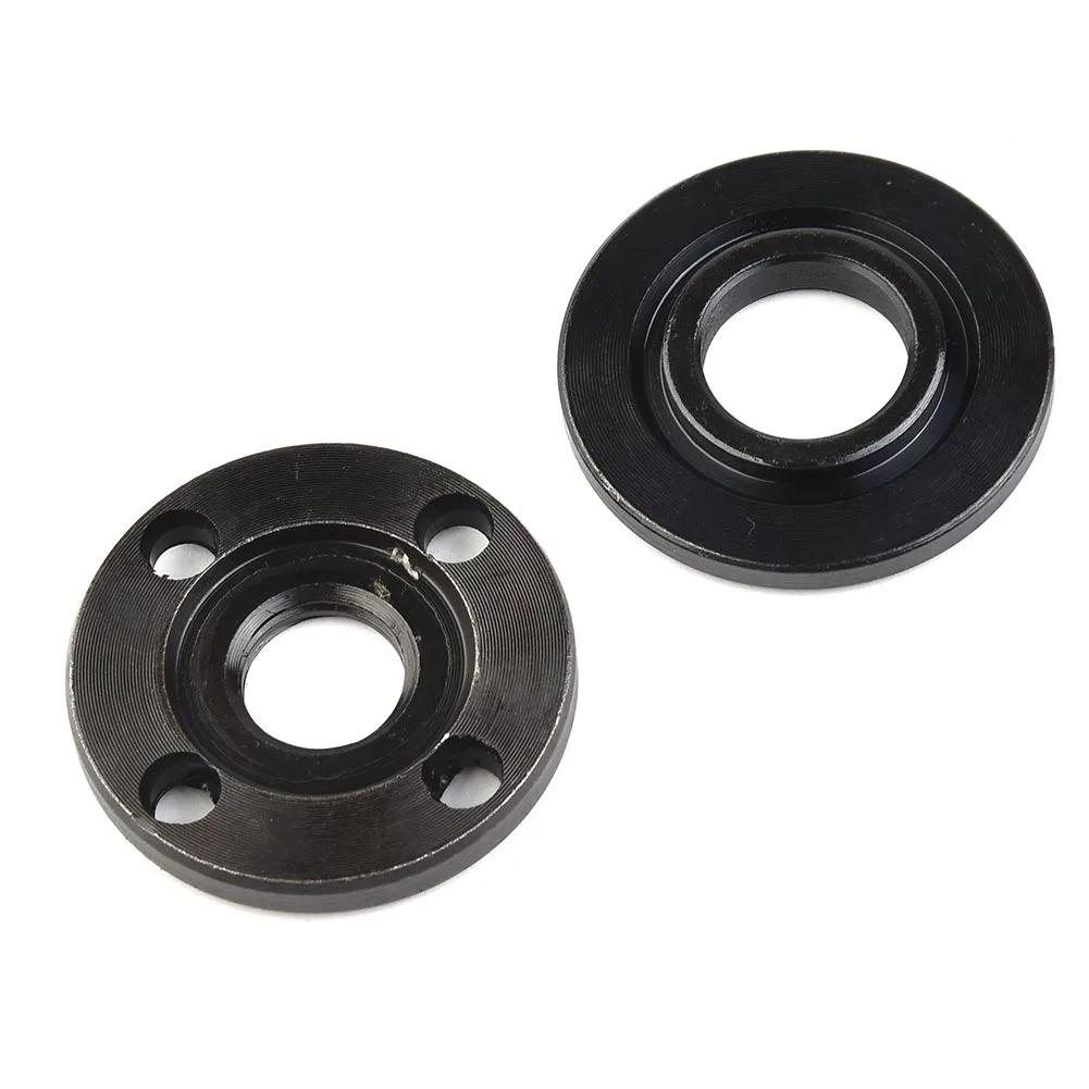 

2Pcs M14 Thread Replacement Angle Grinder Inner Outer Flange Nut 40mm Diameter Tools Metal Replacement For 14mm Spindle Thread