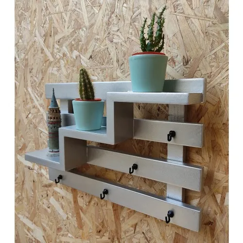 Cinturino Portachiavi In Legno Decorativo Con Design In Legno Zeo