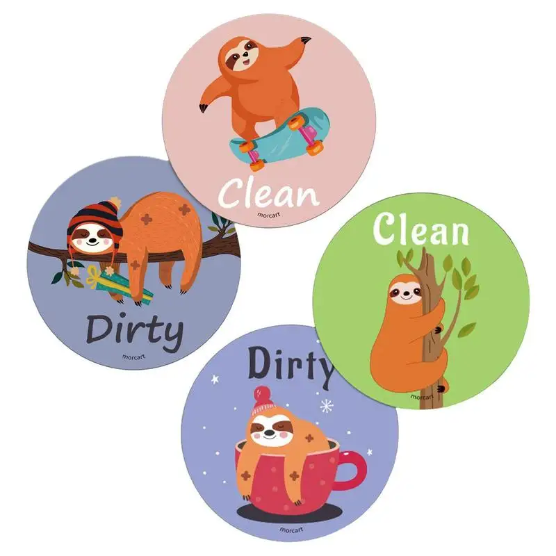 

Dishwasher Clean Dirty Magnet Waterproof Clean Dirty Sign For Dishwasher Double-sided Reversible Clean and Dirty Dishwasher Magn