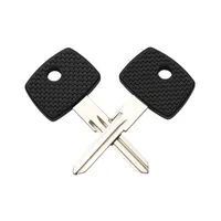 พวงกุญแจ 10 ชิ้น/ล็อต Transponder Key อะไหล่ Key Uncut ประตู Blank Chip Head Key สําหรับ Benz G รถบรรทุกเปลี่ยนใบมีด 4