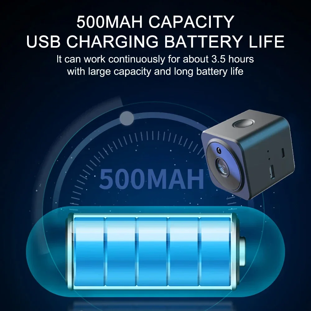 PEGATAH 1080P HD Mini Camera WiFi Wireless Home Security Surveillance Cameras Night Vision Smart Home Sports Monitor