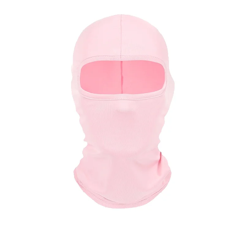 Maschera da ciclismo in seta di ghiaccio con protezione solare primaverile ed estiva LazyZoom, per bicicletta, antivento, per esterni, con foulard e cappello Kini_voghion.com