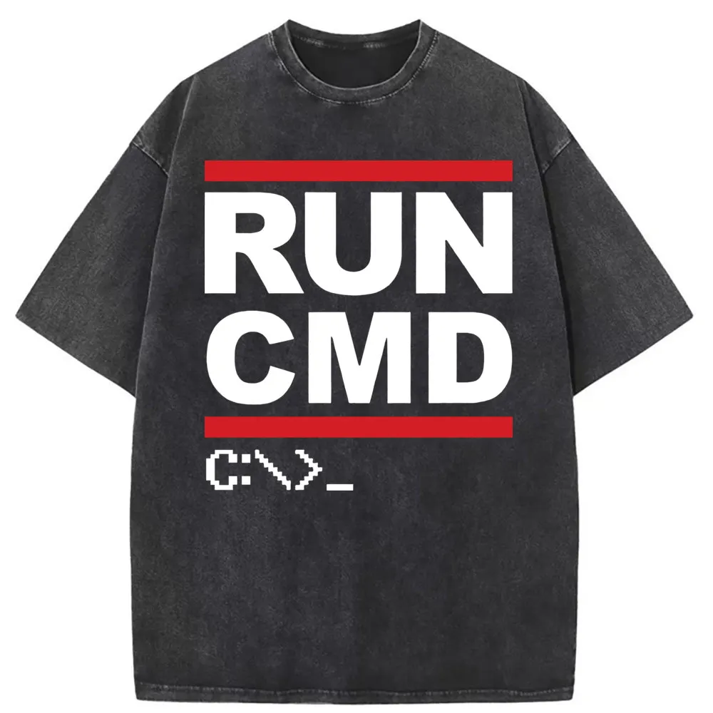 

Run Cmd Man Fashion Printed T-shirts Vintage Cotton Sweatshirts England Style Long Sleeve Tee Shirt Men Washed Retro Tshirts