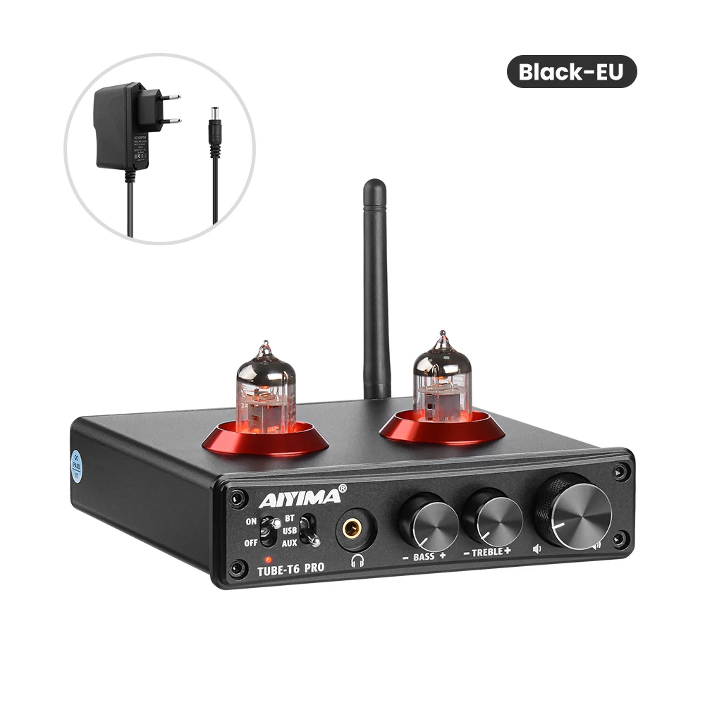 

AIYIMA BT 5.0 APTX LL Preamplifier Bile Preamp Headphone Tube Amplifier Audio Hifi Amp PC-USB DAC RCA Amplificador