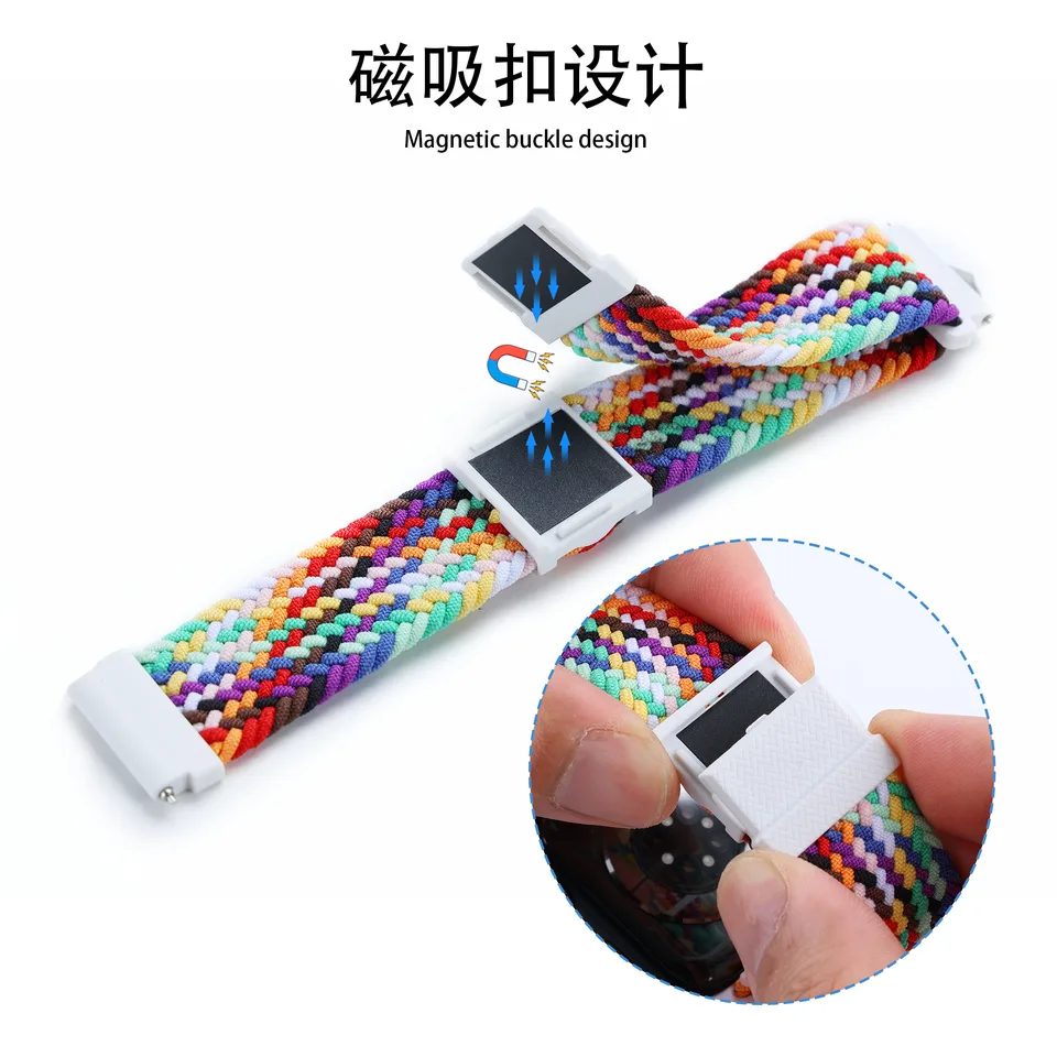 Hot 20mm 22mm Strap For Suunto PEAK Pro Nylon Band Bracelet