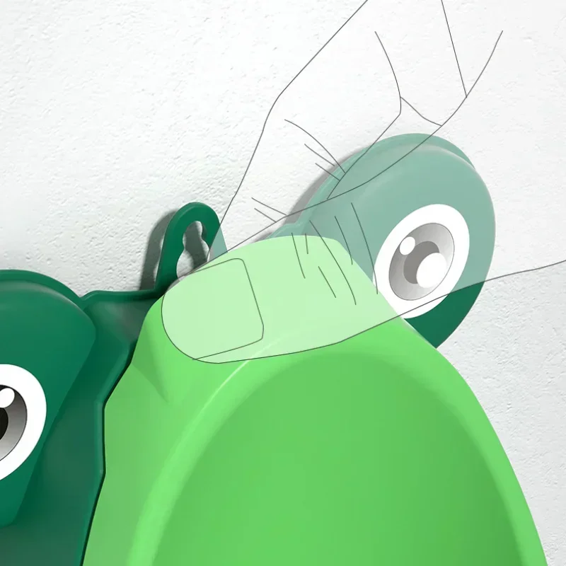 Baby Urinal Newborn Cartoon Easy-To-Flush Wall Mounted Urinal Boy Standing Potty Urinal Toilet  Potty Training