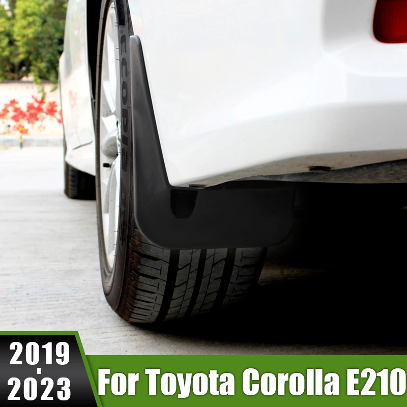 

For Toyota Corolla E210 Hybrid 2019 2020 2021 2022 2023 Car Mud Flaps Splash Guards Fender Front Rear Mudguards Trim Accessories