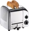 2 slice toaster, Chrome,classic  style modern performance, Defrost settings, mechanical browning controls 1