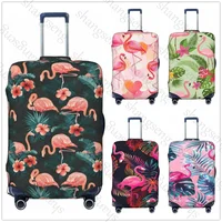 Banana Leaf Flamingo Leaf Thicken Luggage Cover Elasticity Trolley dust cover Suitcase Protection Cover Suitcase Case 1