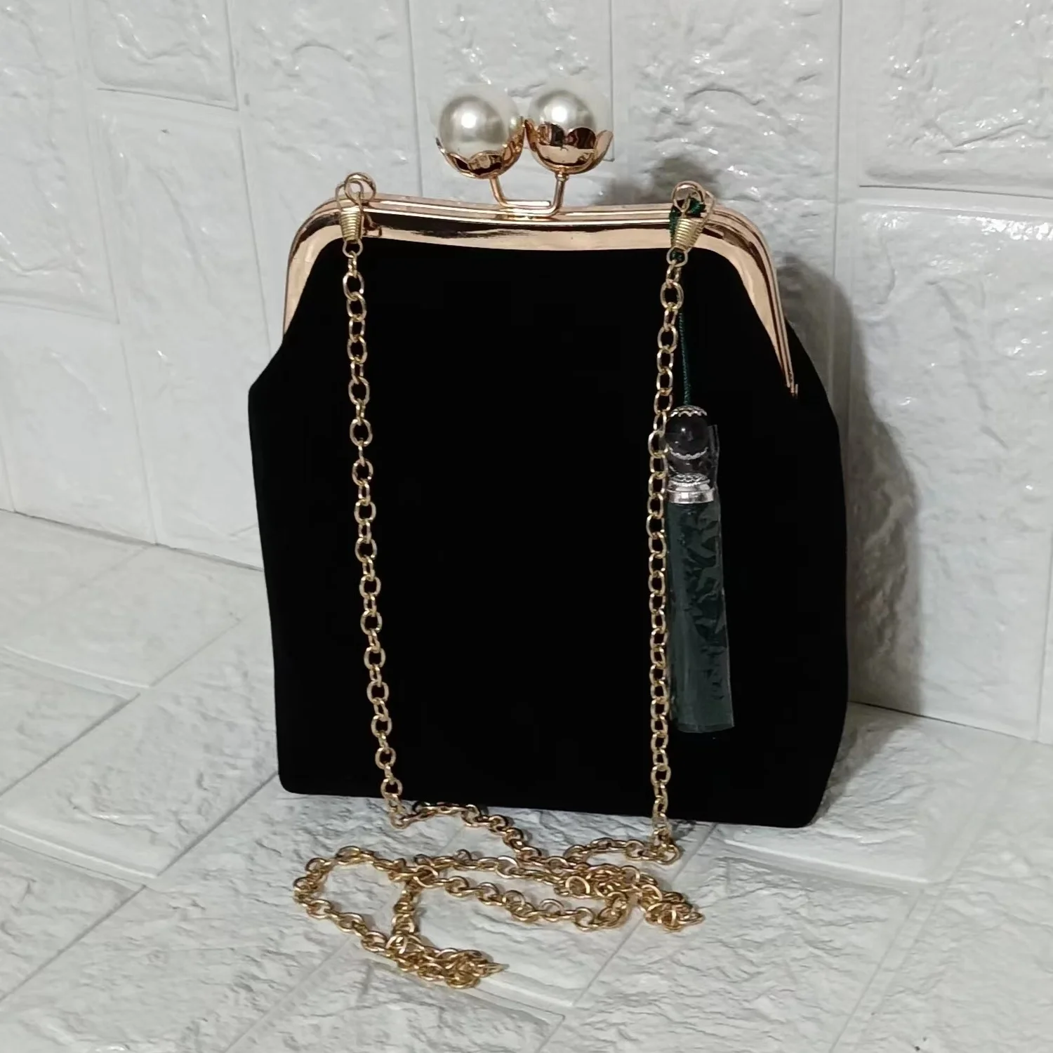 Vintage Shell Lock Bag Women's Handbags Purses Chain Women Shoulder Crossbody Bag