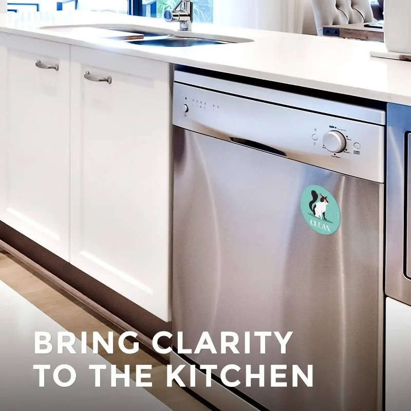 Oversized Humorous Dishwasher Magnet - Strong & Stylish Kitchen Organizer