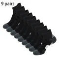 9 pairs black