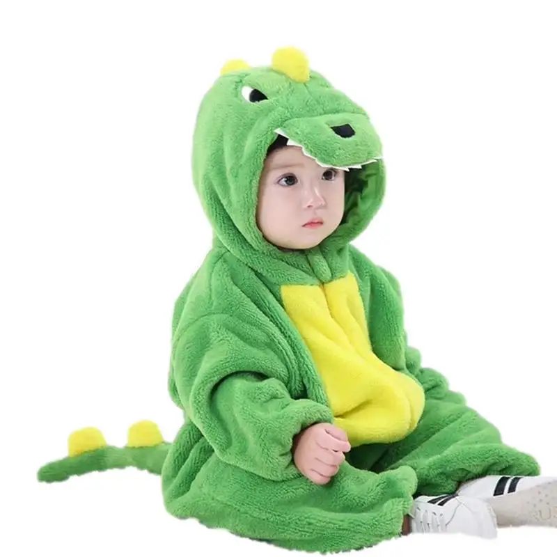 

Kids Animal Jumpsuit Toddler Cartoon Animal Hooded Outfit For Christmas Halloween Halloween Dress Up For Traveling Halloween