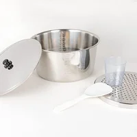6 Cup Multi-Functional Stainless Steel Rice Cooker – Silver 2