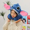 Disney Kawaii Stitch Travel Relax U-Shaped Neck Guard Nap Pillow Cartoon Adult Baby Surprise Gifts Fashion 1