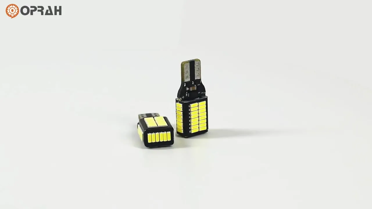 Oprah 2 шт. W16W T15 921 светодиодный фонарь заднего хода Blub Canbus 4014 54SMD резервная лампа для
