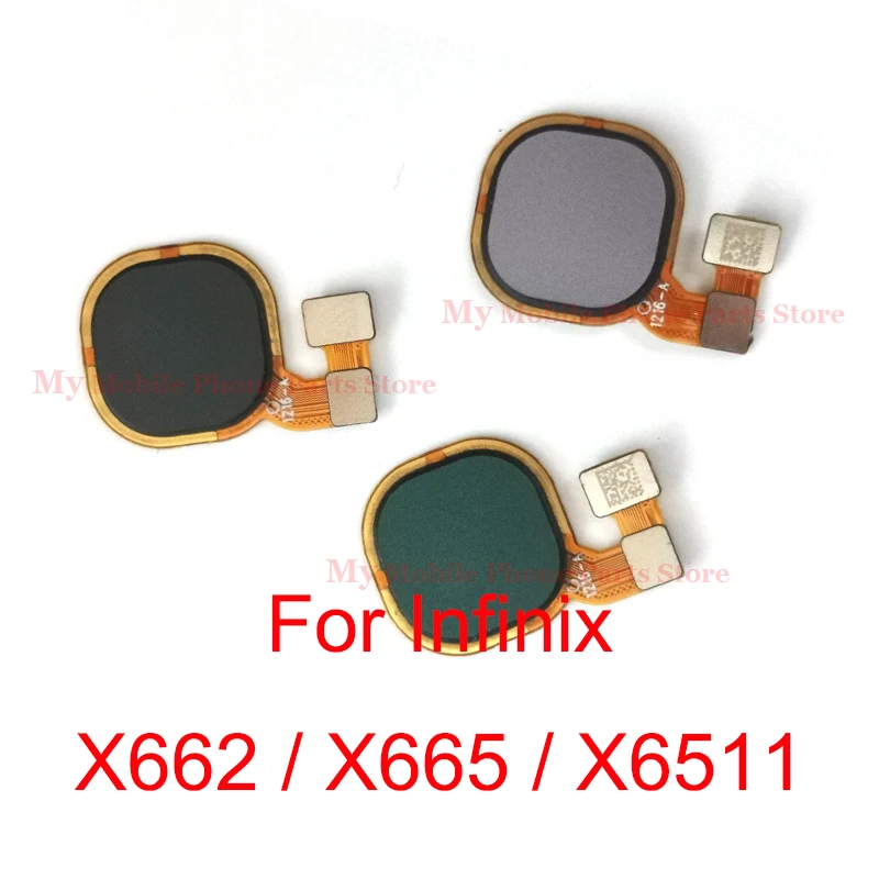 

Fingerprint Sensor Scanner Connector Return Home Button Key Touch ID Flex Cable For Infinix X662 X665 X6511 Replacements Parts