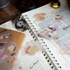 Yoofun 6x200cm INS Style Masking Tape Coffe Brunch Bread Cafe Decorative Stickers Diy Label for Journal Scrapbooking Diary Album 6