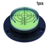 1pcs 50 X 12mm Round Horizontal Bubble Level High Precision Bubble Level Bulls Eye Horizontal Spirit Level For Desktop Wooden 3