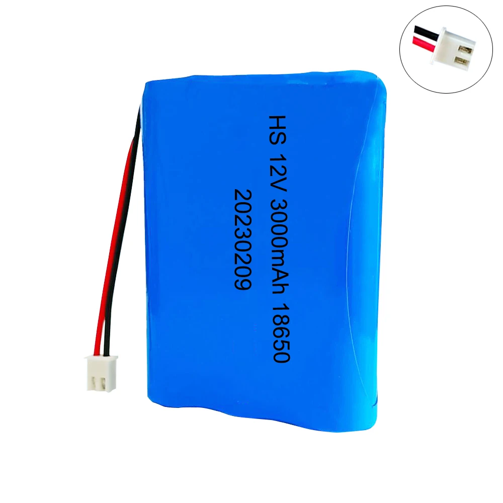 12V-18650-3000mAh-lithium-ion-Battery-pack-Monitor-CCTV-Camera-battery ...