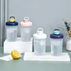 Shaking Cup 400ml Protein Powder Shaker Bottle Leak Proof Water Bottle for Gym Outdoor Fitness Training Sport Mixing Cup 3