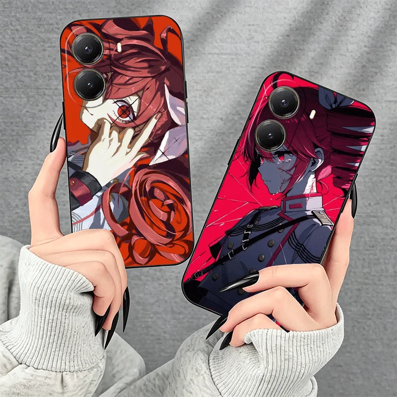 Stylish K-Kasane T-Teto Themed Pattern Phone Case Cover