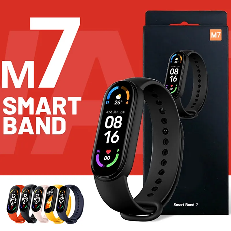 M7-Smart-Watch-m-ski-damski-Smartband-inteligentny-zegarek-z-funkcj ...