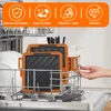 Microwavable Toast Maker No Electricity Wireless Waffle Maker Microwave Oven Breakfast Machine for Dessert Sandwiches Breakfast 5