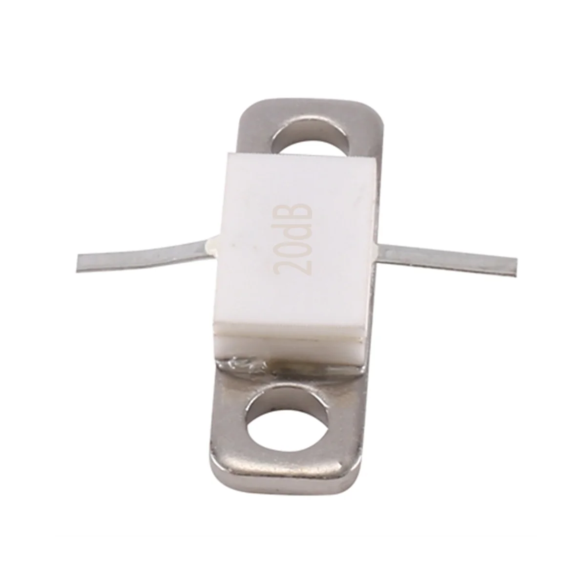 High Power 100W Flanged Attenuator, 20dB, DC-3.0 GHz, 50 Ohms, Low VSWR