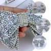 2 Pcs Handmade Resin Diamond Shoe Accessories Decors Wedding Charms for Pumps Rhinestones Jewelry Bowknot Crystals 6