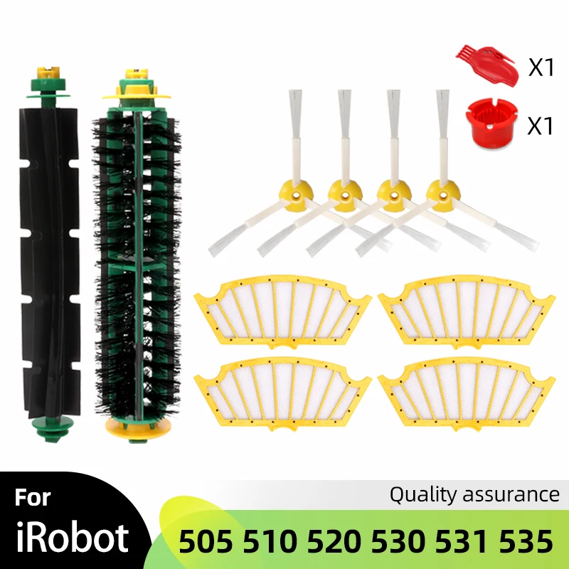Filtro Hepa para Irobot Roomba Parte Principal da Escova Lateral 500 Séries 510 530 535 532 550 560 564 570 580 585 595