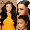 UNice PreEverything 13x4 Frontal Wig Human Hair Body Wave Lace Front Wig Pre Cut Pre Bleached Pre Plucked Lace Wig Ready To Wear 2