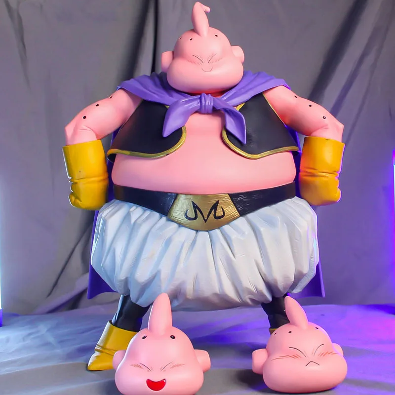 

Anime Dragon Ball Kawaii KAWII Fat Buu Figure Majin Buu Action Figures Super Buu Figurine 28cm PVC Statue Collection Model Toys