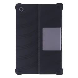 Enhanced Shockproof Silicone Adjustable Stand Case with Precise Cover for Xiaoxin Pad Studio (Black)