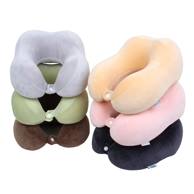 

2022 Air Pillow U Shaped Pillow Memory Cotton Slow Rebound Pillow Nap Neck Protector Pillow Hump Cut U Shaped Pillow