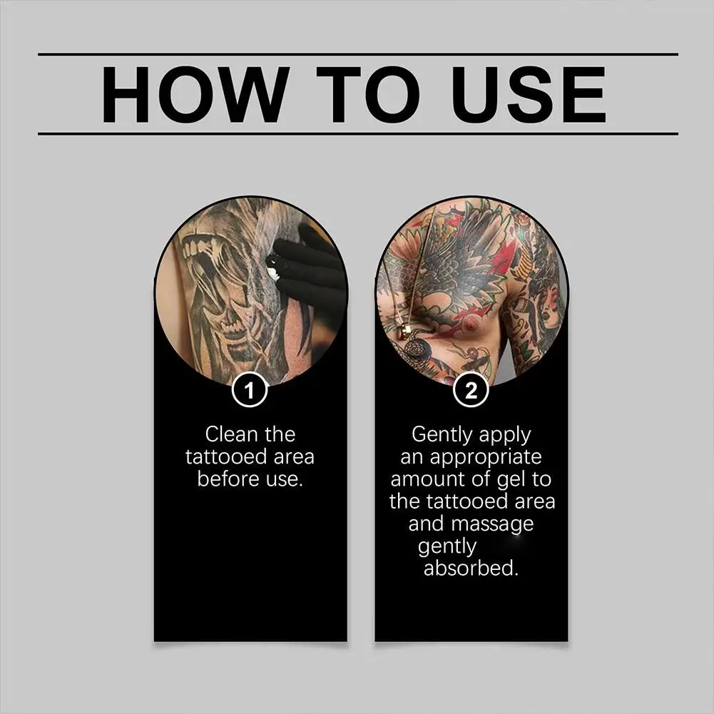 Crema per Tatuaggi ad Alta Efficacia 20g, Unguento per la Cura del Tatuaggio, Aloe Vera, Lenitivo, Idratante, Anti Rossore, Mantenimento del Colore - immagine 4