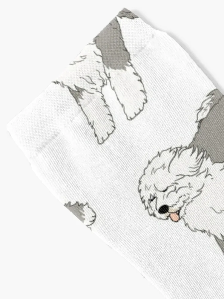 Old English Sheepdog Socks non-slip soccer stockings Socks with print