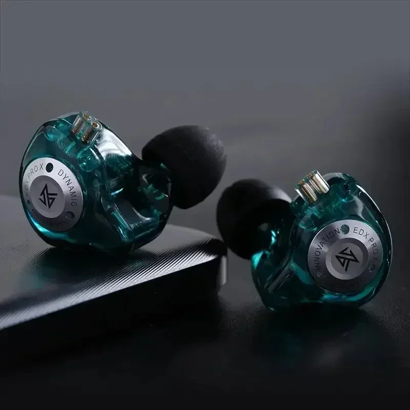 KZ EDX PRO X Wired Earbuds Dynamic Drive Earphone HIFI Bass Sport Noise Cancelling Headset With MIC KZ ZSN Music EDC Headphone 5
