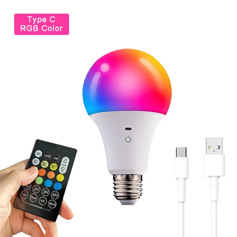 Recharge LED Wall Lamp RGB Bulb Removable Wireless Decoration Bedroom Corridor Hallway Interior Luminaire Bedside Fabric Fixture led light led wall lamp wall light
