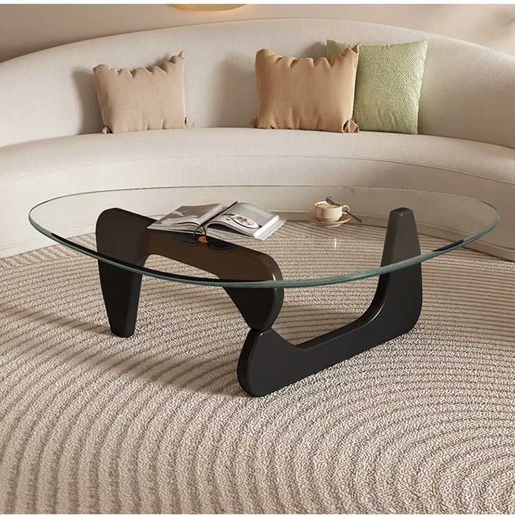 Description Picture 6 of itemKawaii Glass Coffee Table Living Room Household Small Apartment Tea Table Modern Simplicity Tavolino Da Salotto Home Furniture