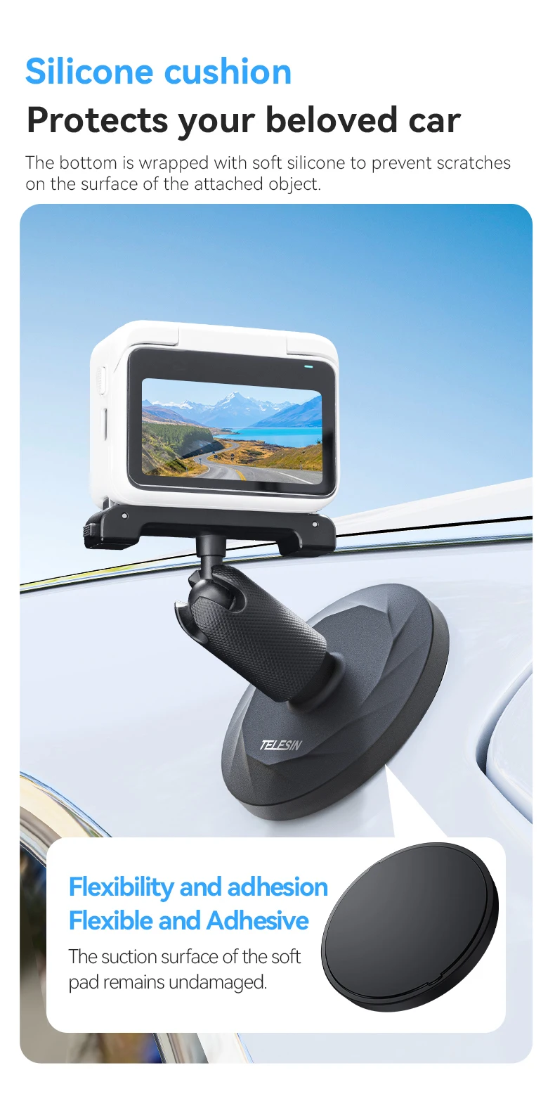 de caméra ventouse base accessoires pour