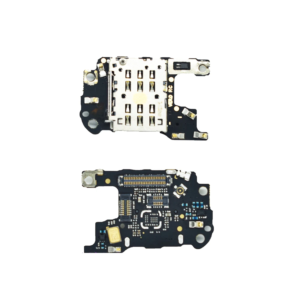 

For Huawei P30 pro SIM/SD Card Reader with Microphone Flex cable SIM Holder Conecction board Replacement parts 100% Original